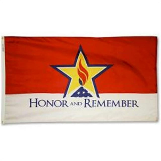 Annin Flagmakers 1959 12 Pack 4 in. X 6 in. Miniature Honor and Remember Flag