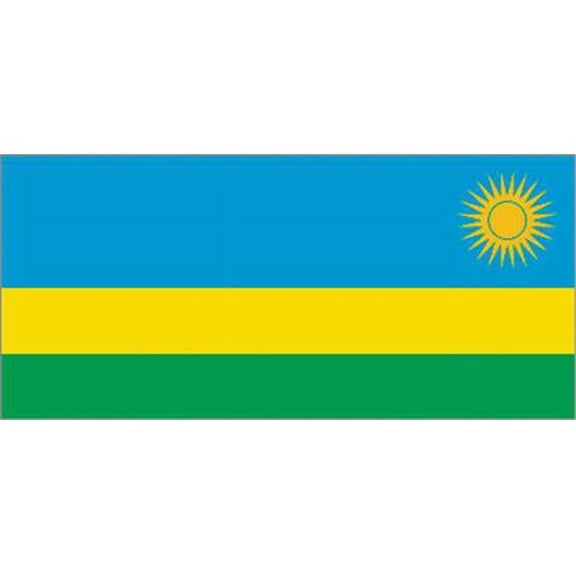 Annin Flagmakers 197106 2 ft. X 3 ft. Nyl-Glo Rwanda Flag