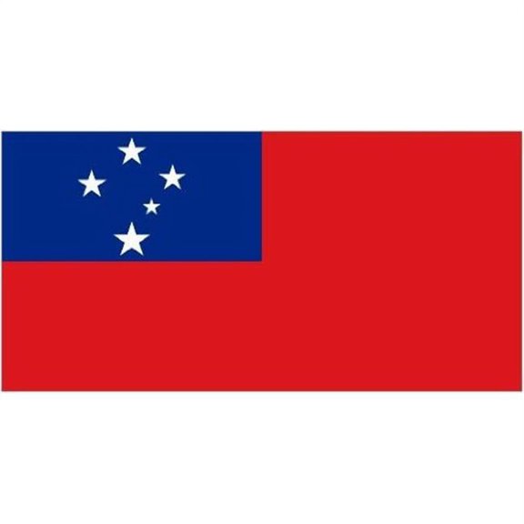 Annin Flagmakers 197155 3 ft. x 5 ft. Nyl-Glo Western Samoa Flag