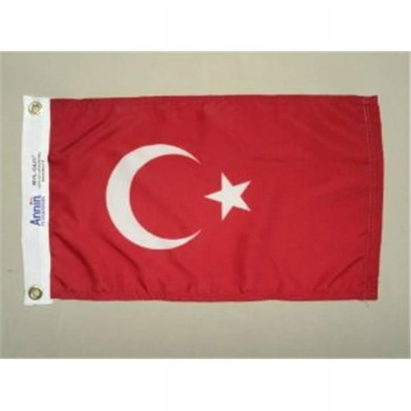 Annin Flagmakers 198609 3 ft. x 5 ft. Nyl-Glo Turkey Flag