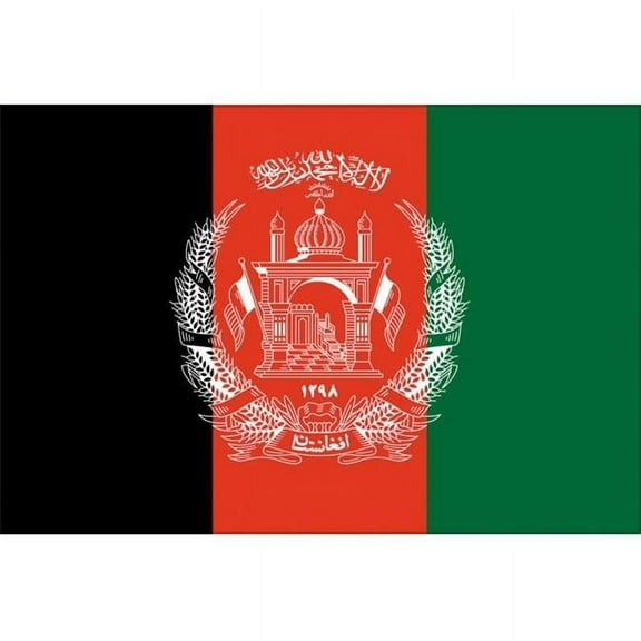 Annin Flagmakers 20 2 ft. X 3 ft. Nyl-Glo Afghanistan Flag