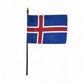 thumbnail image 1 of Annin Flagmakers 210065 4 x 6 in. Eb Iceland Mounted - 12 Pack, 1 of 1