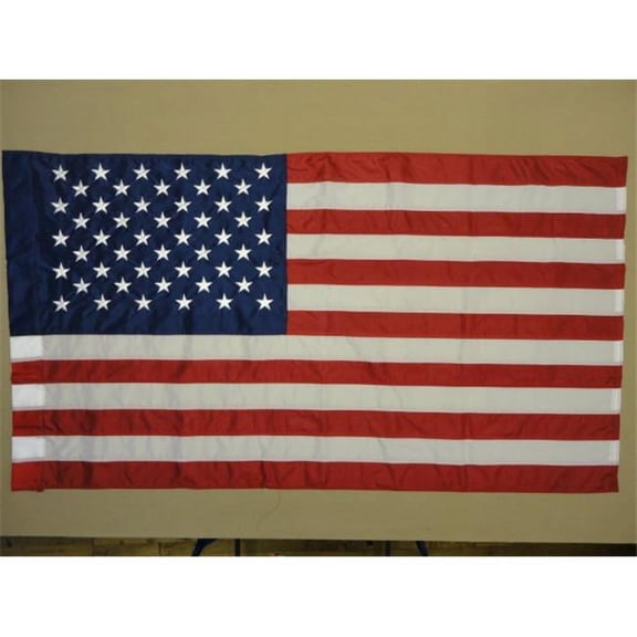 Annin Flagmakers 21090 2 ft. x 3 ft. Indoor and Parade Colonial Nyl-Glo US
