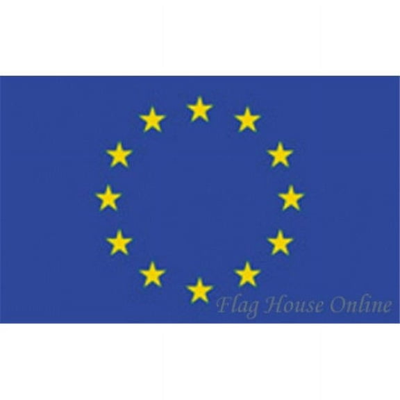 Annin Flagmakers 220153 3 ft. x 5 ft. Nyl-Glo European Union Flag