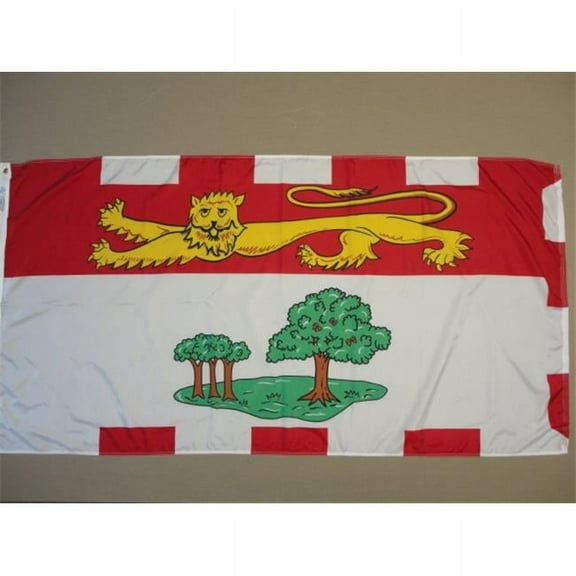Annin Flagmakers 220195 Nyl-Glo Prince Edward Island Flag-3 ft. X 6 ft.