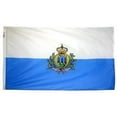 thumbnail image 1 of Annin Flagmakers 221576 4 ft. X 6 ft. Nyl-Glo San Marino Government Flag, 1 of 1