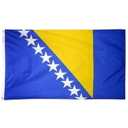 Annin Flagmakers 221706 2 ft. X 3 ft. Nyl-Glo Bosnia-Herzegovina Flag