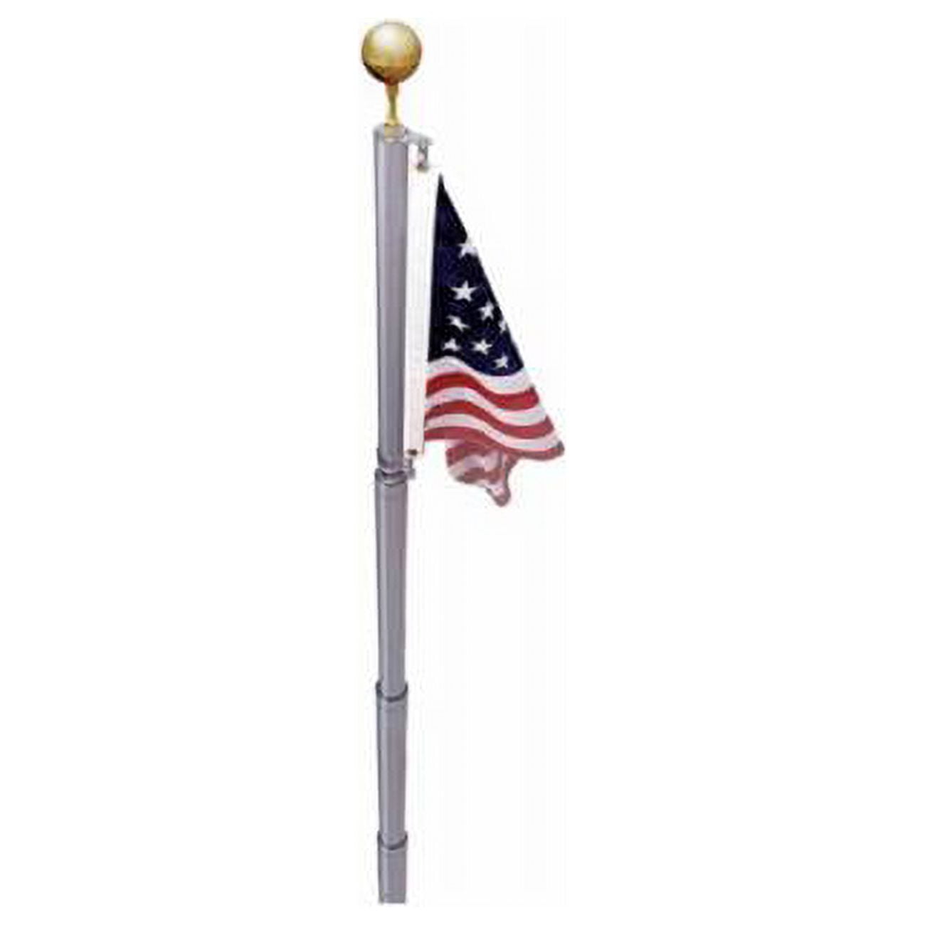 Liberty 3 ft. x 5 ft. Nylon US Flag with 21 ft. Telescoping Aluminum Pole