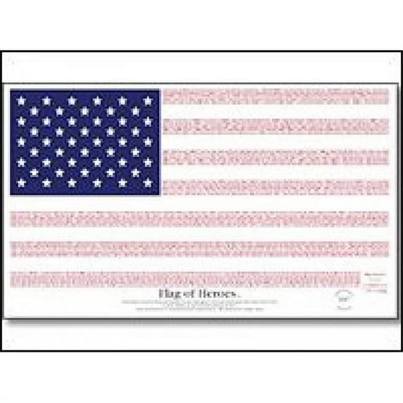 Annin Flagmakers 2468 Flag of Heroes 3 ft. X 5 ft. Nylon