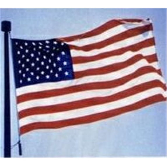 Annin Flagmakers 2556 4 ft. X 6 ft. Sun Glo U. S. Flag, Anco Dyed