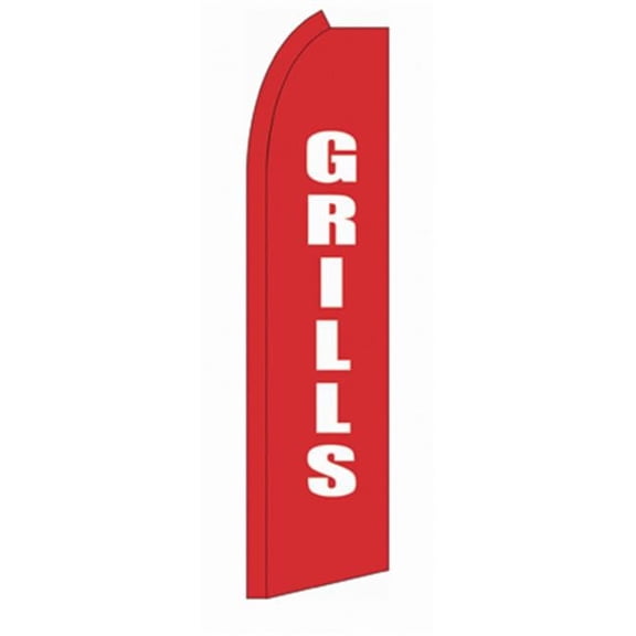 Annin Flagmakers 256431 11 ft. Grills Breeze Blade Banner