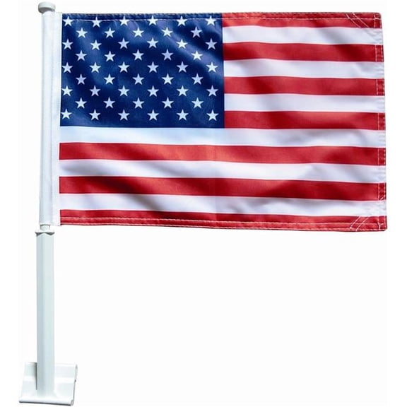 Annin Flagmakers 2609 11 x 14 in. Poly US Car Window Flag