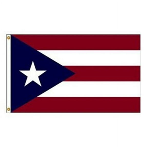 Annin Flagmakers 281485WE 12 in. X 18 in. Nyl-Glo Puerto Rico Flag