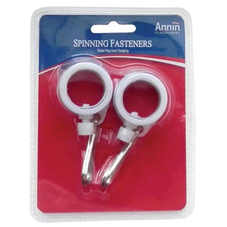 Annin Flagmakers 2838 1 in. Spinning Flag Fastener- 2 Pack