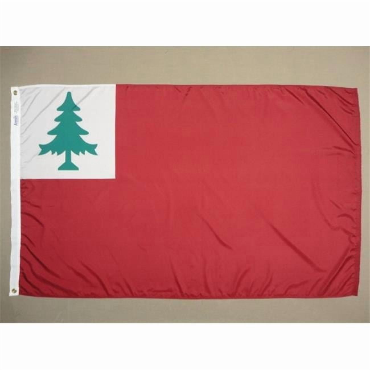 Annin Flagmakers 3 ft. x 5 ft. Nyl-Glo Continental with Pine Tree Flag ...