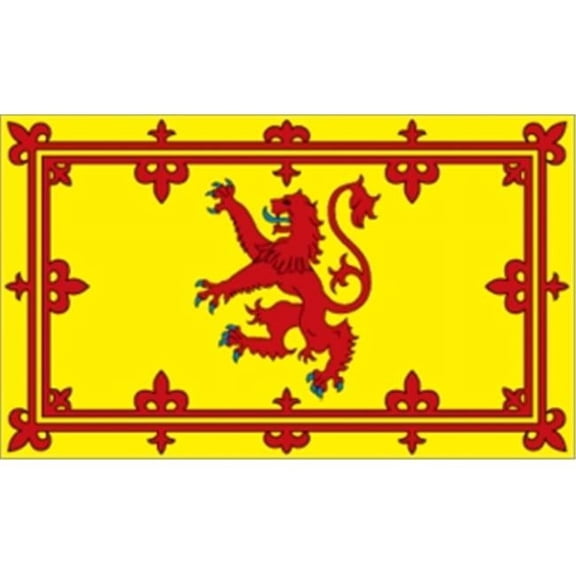 Annin Flagmakers 310349 4 ft. X 6 ft. Nyl-Glo Scot Rampant Lion Flag