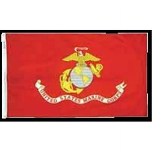 Annin Flagmakers 324511 Eb Us Marine Corps Mounted 4 x 6 inch 12 Pack