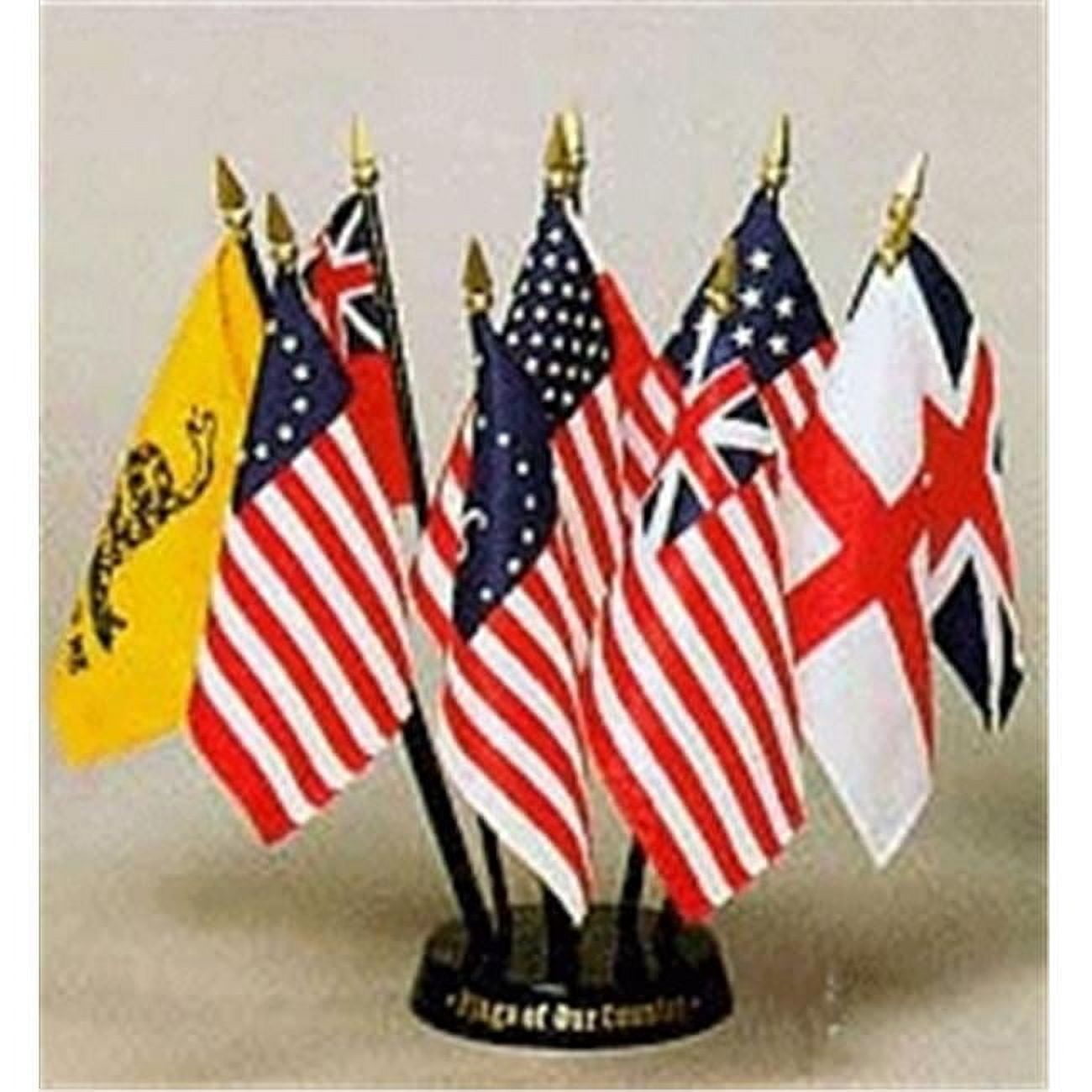 Annin Flagmakers 324700 4 in. X 6 in. Miniature Flags of Our Country ...