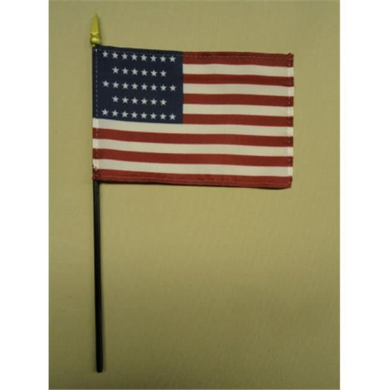 Annin Flagmakers 325485 Eb 36 Star Us 1865-67 Mounted 4 x 6