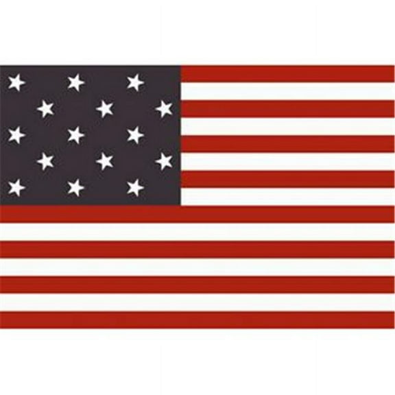 Annin Flagmakers 415 2 ft. X 3 ft. Nyl-Glo Star Spangled Banner Dyed