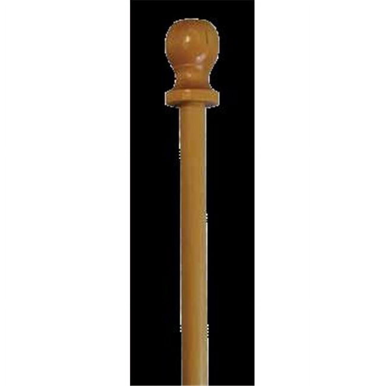 Annin Flagmakers 554500 5 ft. x 1 in. Ash Pole - 6 Pack