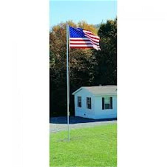 Annin Flagmakers 742350 20 ft. Patriot Model Aluminum Flagpole