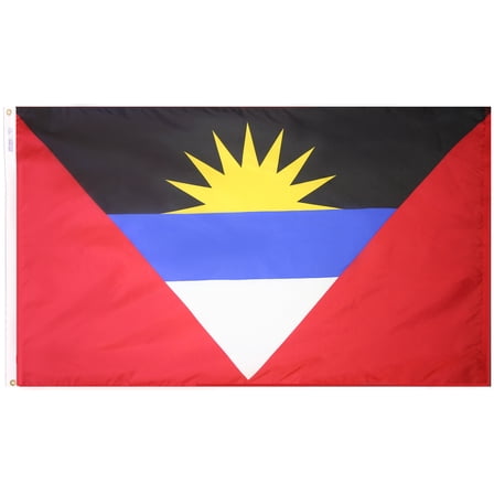 Annin Flagmakers Antigua & Barbuda International Flag 3x5 ft. Nylon