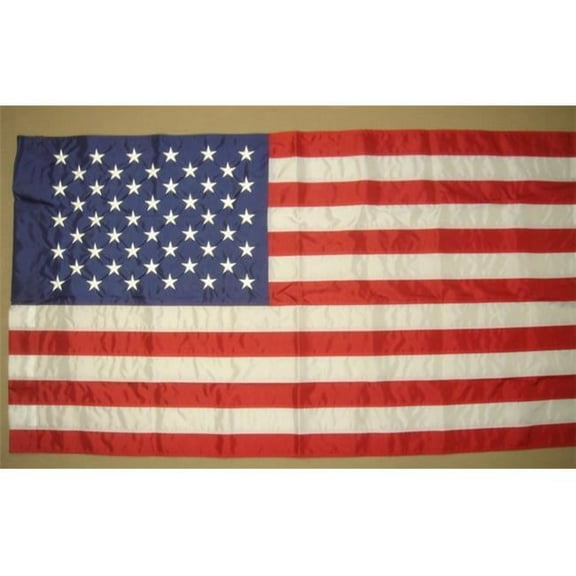 Annin Flagmakers Colonial Nyl-Glo U.S. Banner with Tabs-3 ft. X 5 ft.