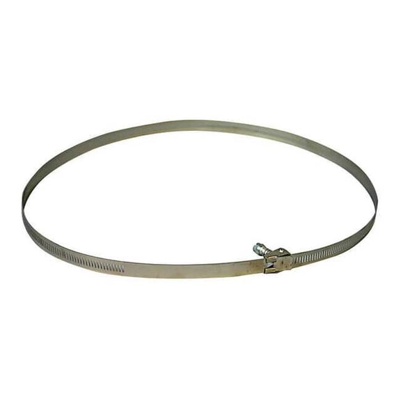 Annin Flagmakers Flag Staff Holder,Band,Silver 645004