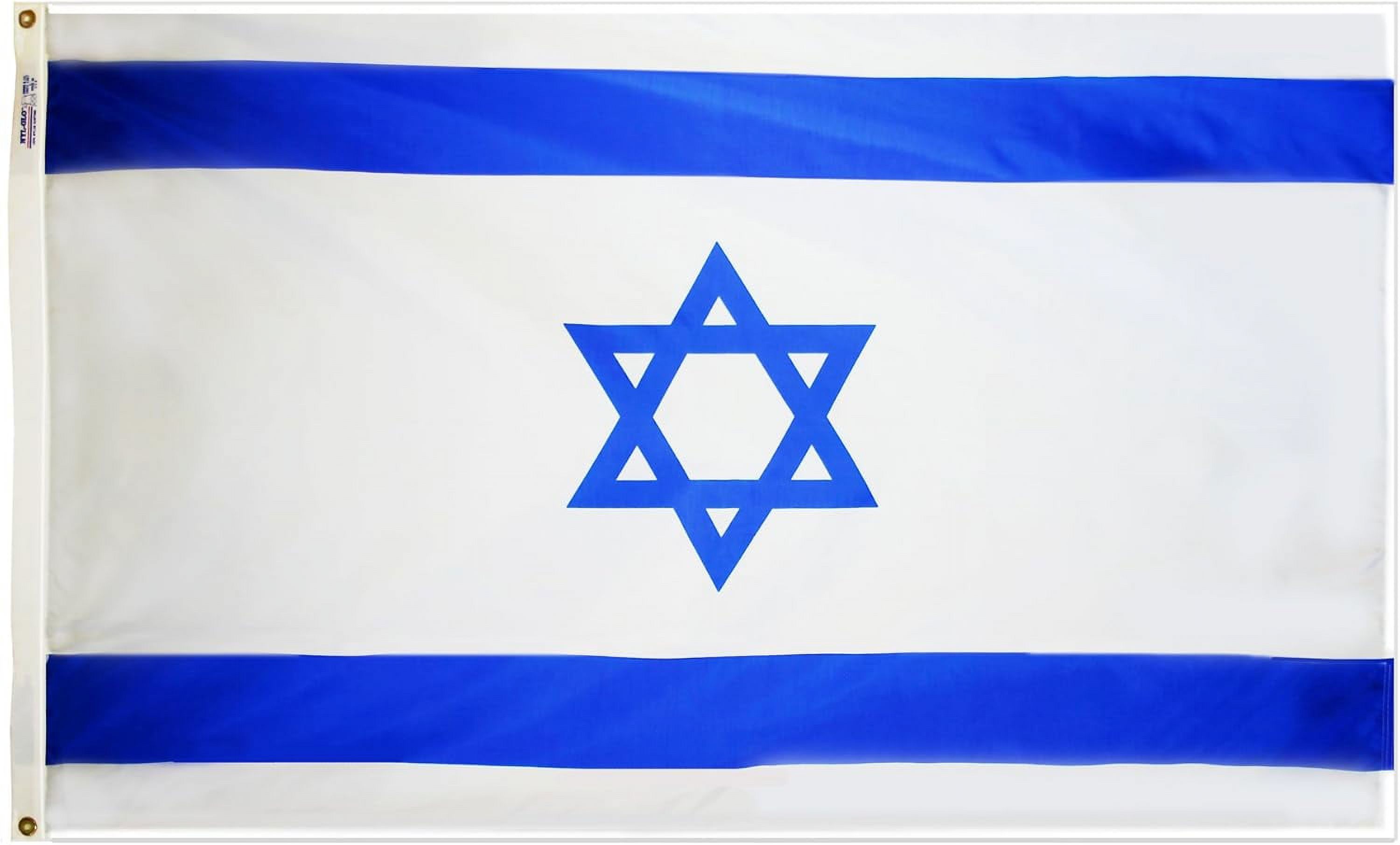 Annin Flagmakers Israel Flag USAMade to Official United Nations Design