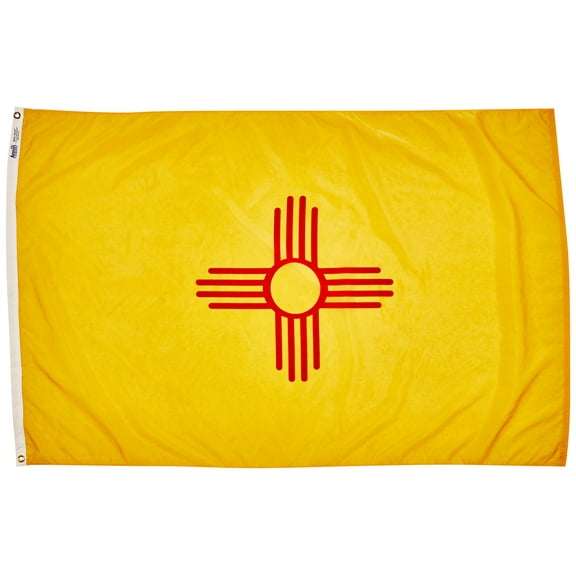 Annin Flagmakers New Mexico State Flag USA-Made to Official State Design Specifications, 4 x 6 Feet (Model 143770) CA2