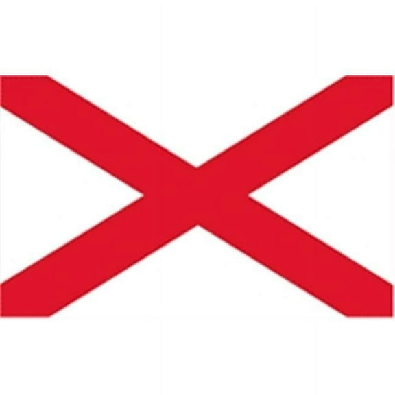 Annin Flagmakers  Nyl-Glo Alabama Flag 5 ft. X 8 ft.