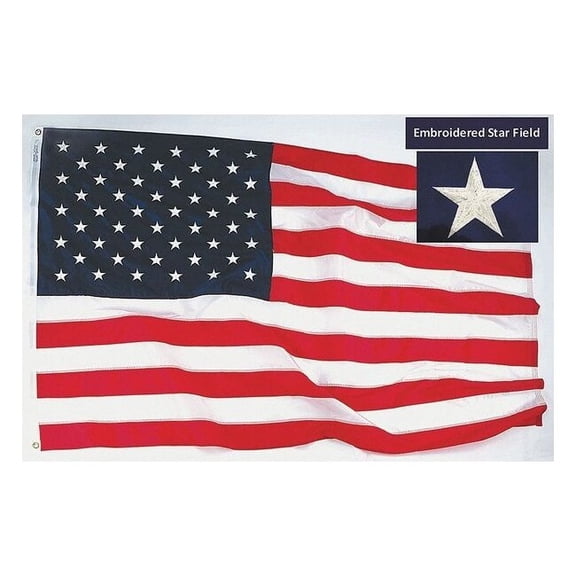 Annin Flagmakers US Flag,10x15 Ft,Polyester 1671