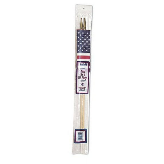 Annin U.S. Flag, 2pk