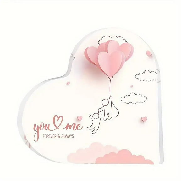 Anniversary Acrylic Gifts for Women Men Couple Wedding Gifts Happy Anniversary Christmas Gifts Inspiring Anniversary Keepsake Presents Gifts for Her Him Anniversary Presents for Couple Gifts