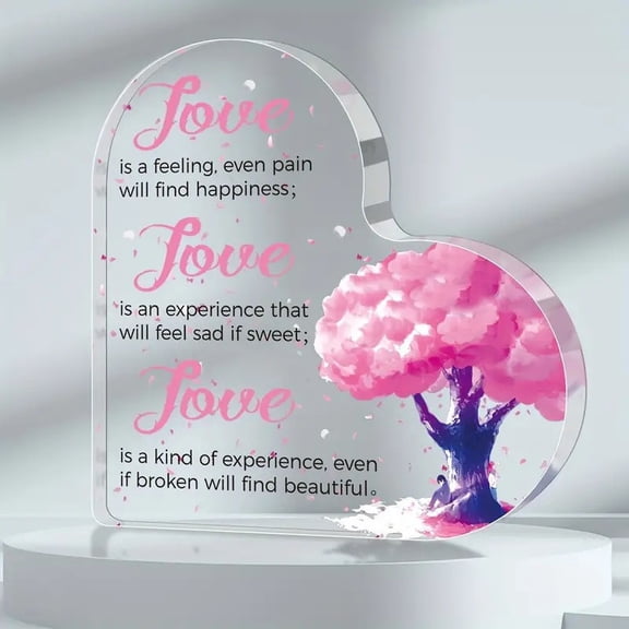 Anniversary Acrylic Gifts for Women Men Couple Wedding Gifts Happy Anniversary Christmas Gifts Inspiring Anniversary Keepsake Presents Gifts for Her Him Anniversary Presents for Couple Gifts
