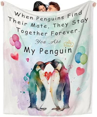 MAGICSHE Blanket Hoodie - Cozy Wearable Blanket Gift For Wife, Husband, Girlfriend, Boyfriend - Anniversary & Birthday Present