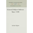 thumbnail image 1 of Anniversary Collection: General Subject-Indexes Since 1548 (Hardcover), 1 of 1