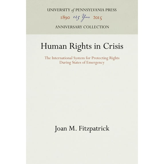 Anniversary Collection: Human Rights in Crisis (Hardcover)