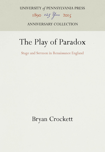 Anniversary Collection: The Play of Paradox (Hardcover) - image 1 of 1