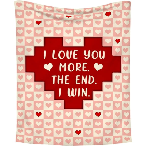 Anniversary Couple Gifts for Him, Her - Christmas, Thanksgiving, Valentine, Birthday, Wedding Gifts, Husband and Wife Gift Ideas, Boyfriend, Girlfriend Gifts - Fleece Throw Blankets 60x80 in