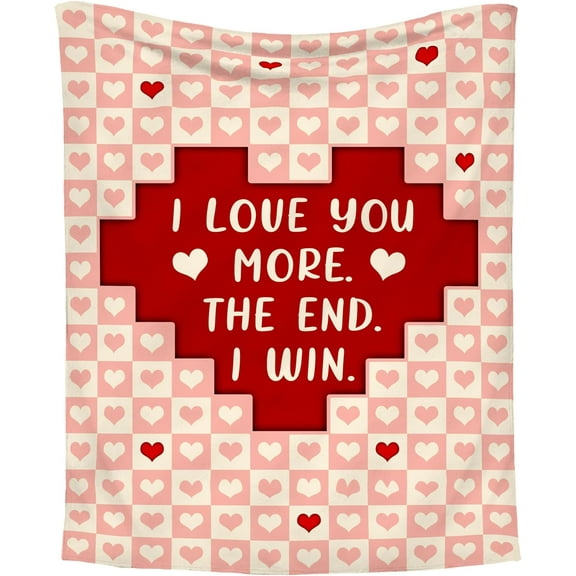 Anniversary Couple Gifts for Him, Her - Christmas, Thanksgiving, Valentine, Birthday, Wedding Gifts, Husband and Wife Gift Ideas, Boyfriend, Girlfriend Gifts - Fleece Throw Blankets 60x80 in