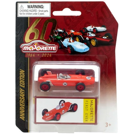 Anniversary Edition Majorette First Ever Diecast Car (Orange)