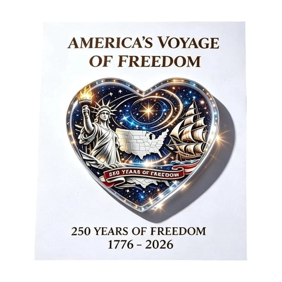 Anniversary Gift, Acrylic, 250Th, Pocket Hug Heart, 4Th of July Gifts, Anniversary Decorations, Us Map, Heart Decorations, 3X3 In, 1 Pc