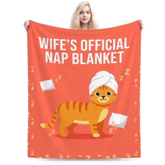 Anniversary Gifts For Blanket Women, Gift for Wife from Husband, Romantic Wife Blanket, Birthday Gift for Her, Wedding Anniversary 50x40