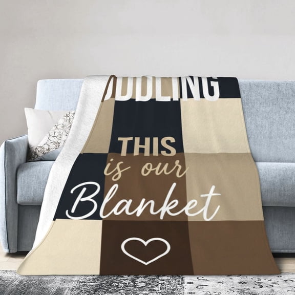 Anniversary Gifts For Blanket Women, Romantic Love Throw Blanket, Sweet Couple Gift, Soft Cozy Flannel Blanket for Anniversary Wedding 50x40