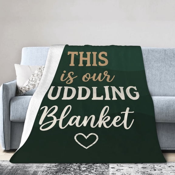 Anniversary Gifts For Blanket Women, Romantic Love Throw Blanket, Sweet Couple Gift, Soft Cozy Flannel Blanket for Anniversary Wedding 50x40