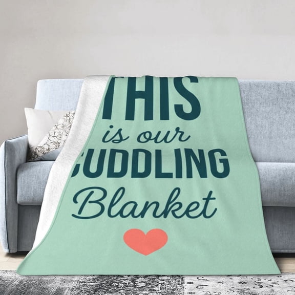 Anniversary Gifts For Blanket Women, Romantic Love Throw Blanket, Sweet Couple Gift, Soft Cozy Flannel Blanket for Anniversary Wedding 50x40