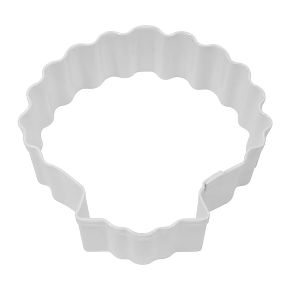 Anniversary House Seashell Poly-Resin Coated Cookie Cutter