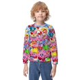 thumbnail image 1 of Anniversary Kirby Hoodie for Kids 3D Printed Pullover Sweatshirts Sweater Round Neck Pullover Clothing For Children Boys Girls, 1 of 4